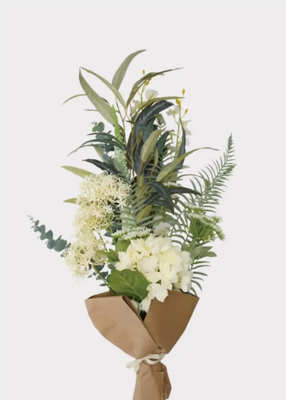 Artificial Mixed Leaf Bouquet