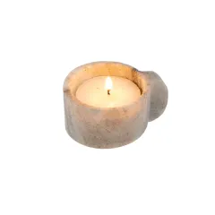 Marble Detail Decorative Serving Bowl