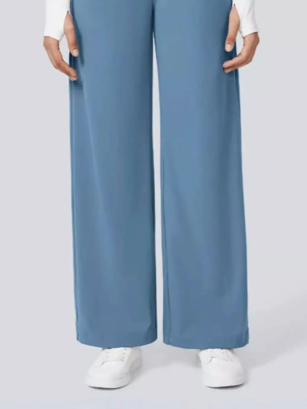 Wide Leg Pocketed Everyday Pants