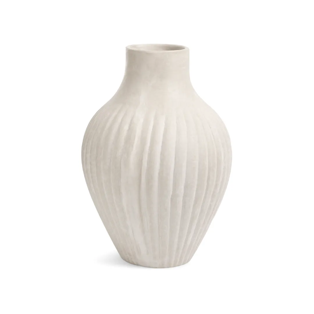 Versatile Paper Mache Decorative Table Vase