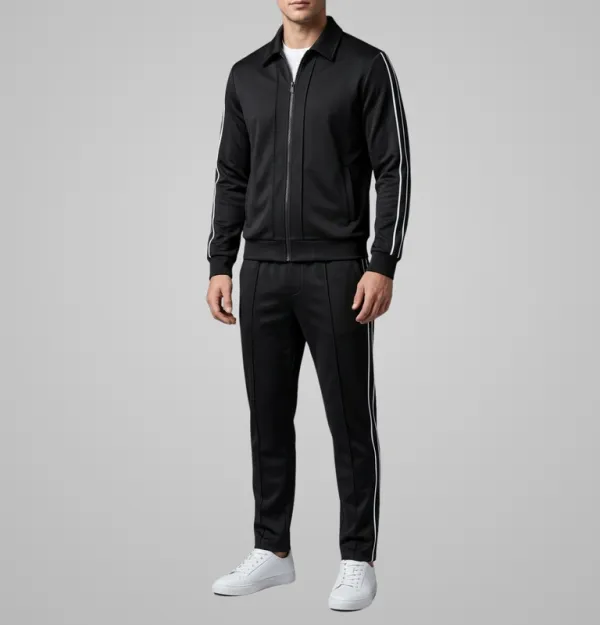 Zip Front Lightweight Tracksuit Set