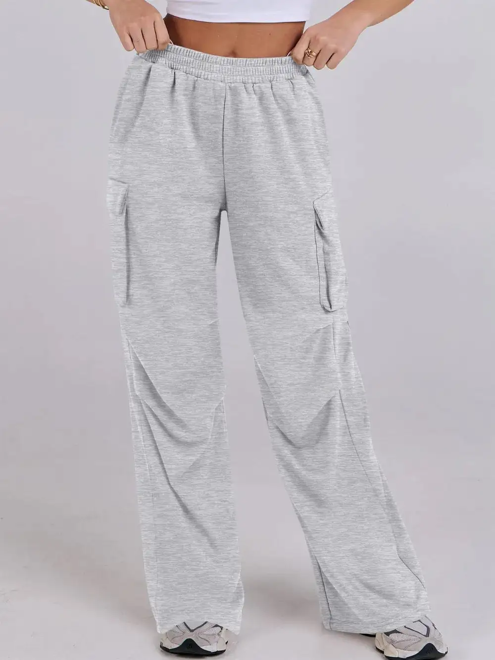 High Waist Wide Leg Pants