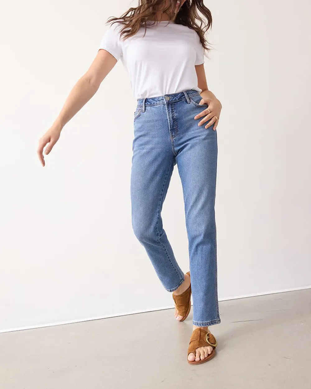 Slim-Leg High-Rise Jean  Vintage - Curvy Fit