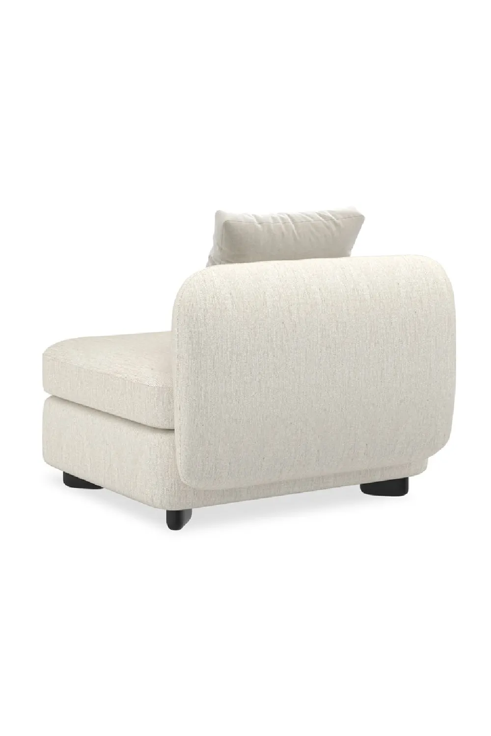 Sectional Linen Lounge Chair