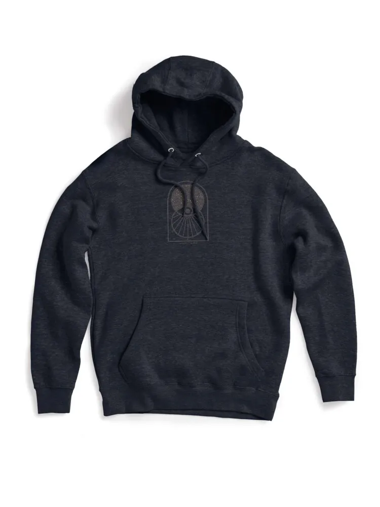 Space Time Themed Graphic Hoodie