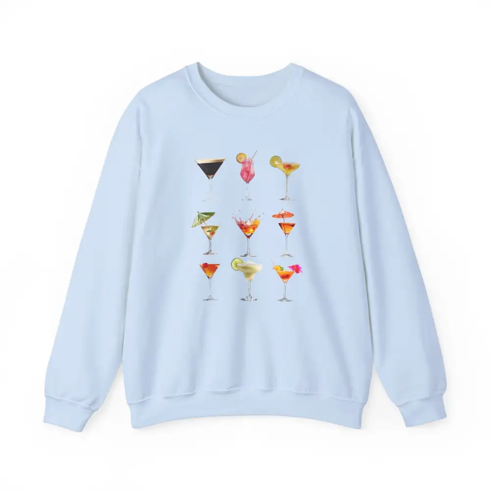 Cocktail Lineup Graphic Sweatshirt