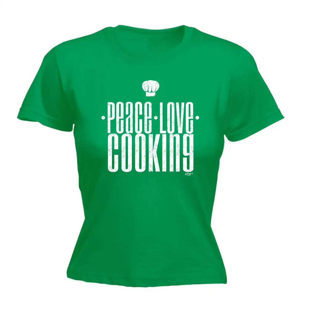 Peace Love Cooking Graphic Tee