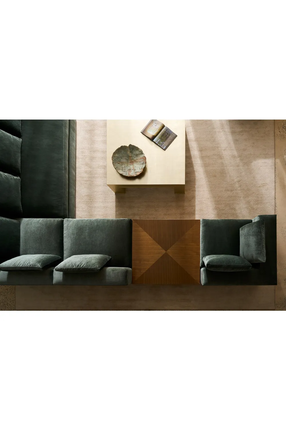 Modern Modular Upholstered Sofa