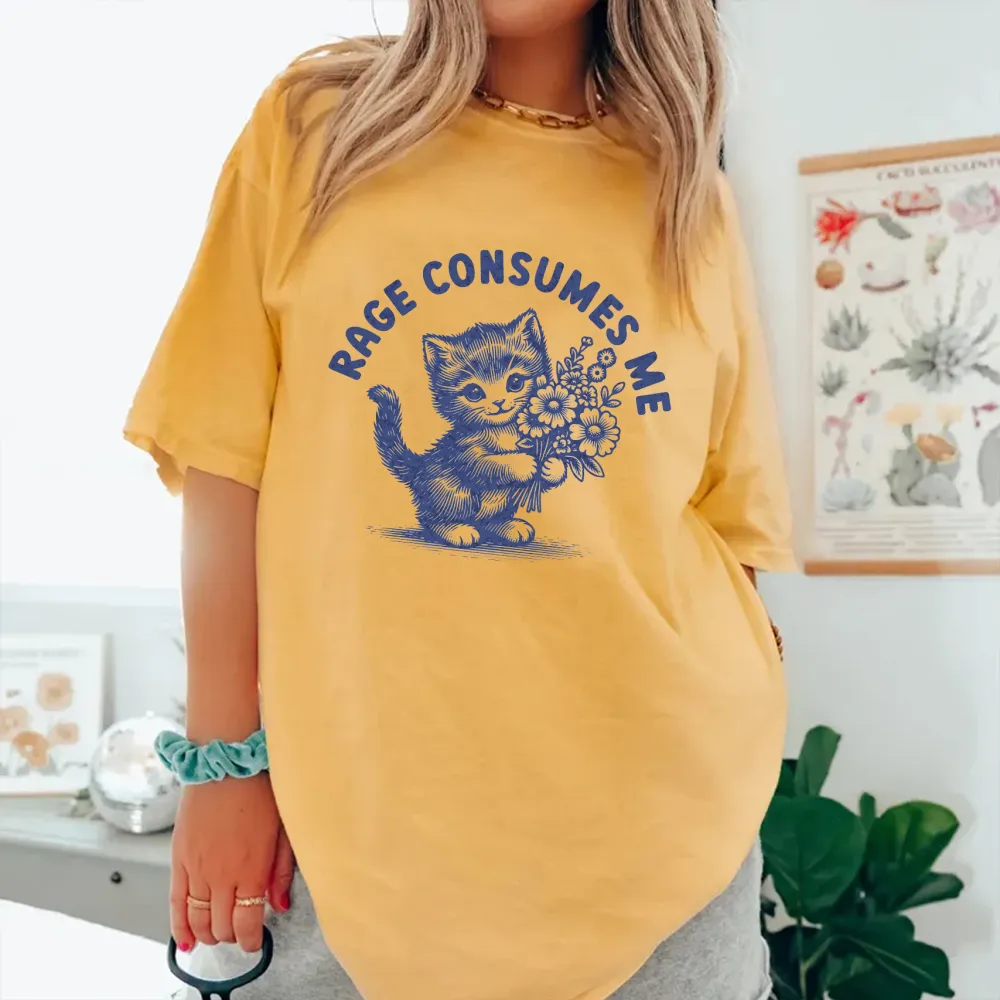 Rage Consumes Me Tee Sweatshirt