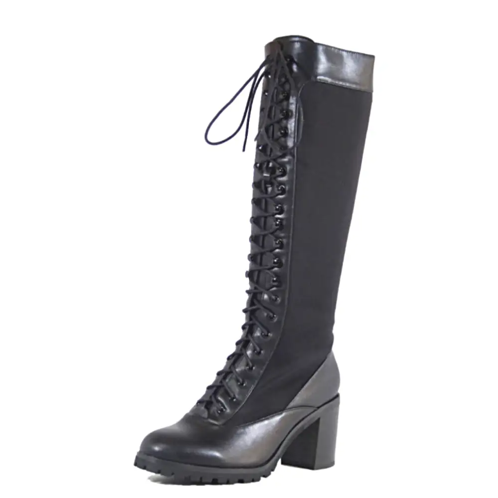 Heeled Knee High Boots