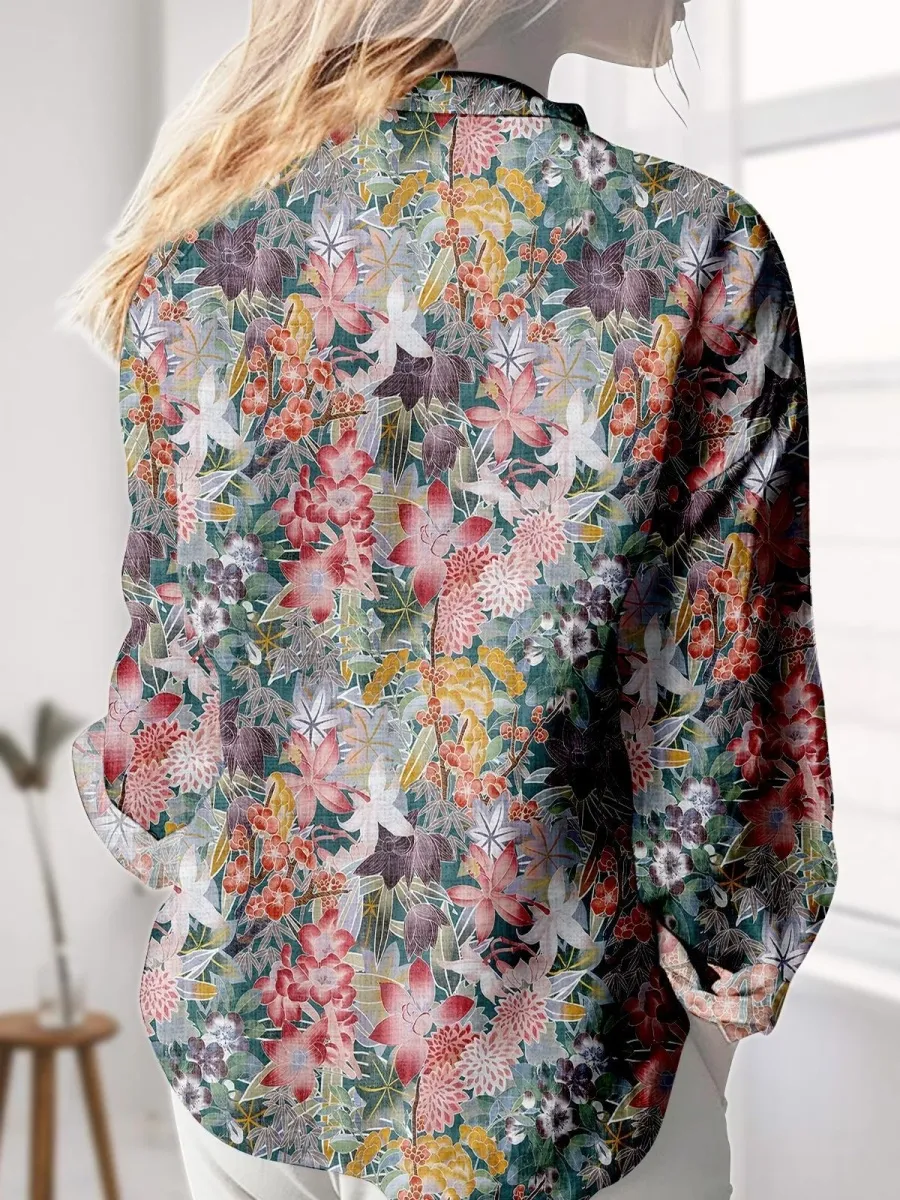 Vintage Garden Floral Shirt