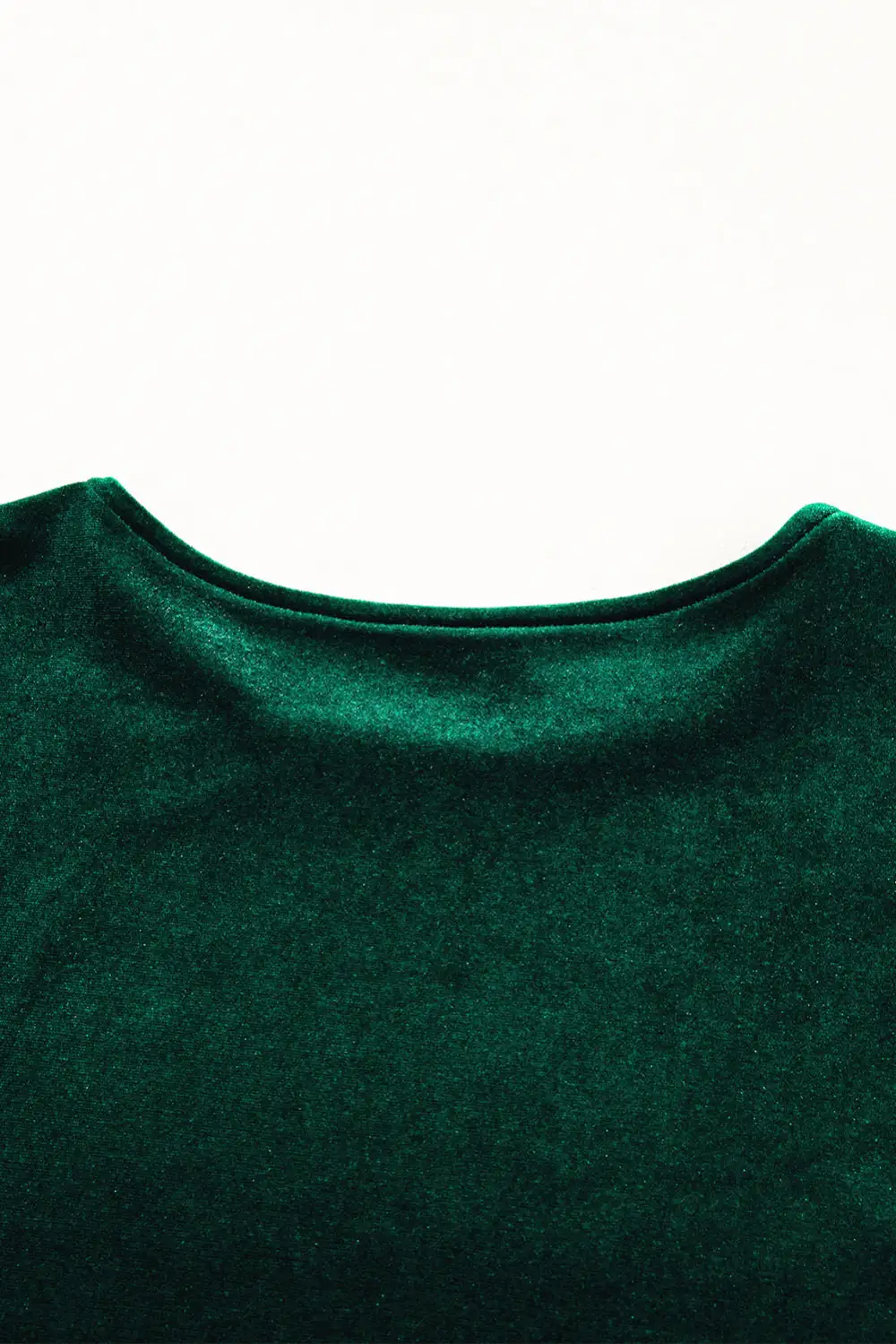 Polished Detail Velvet Sequin Tiered Mini Dress