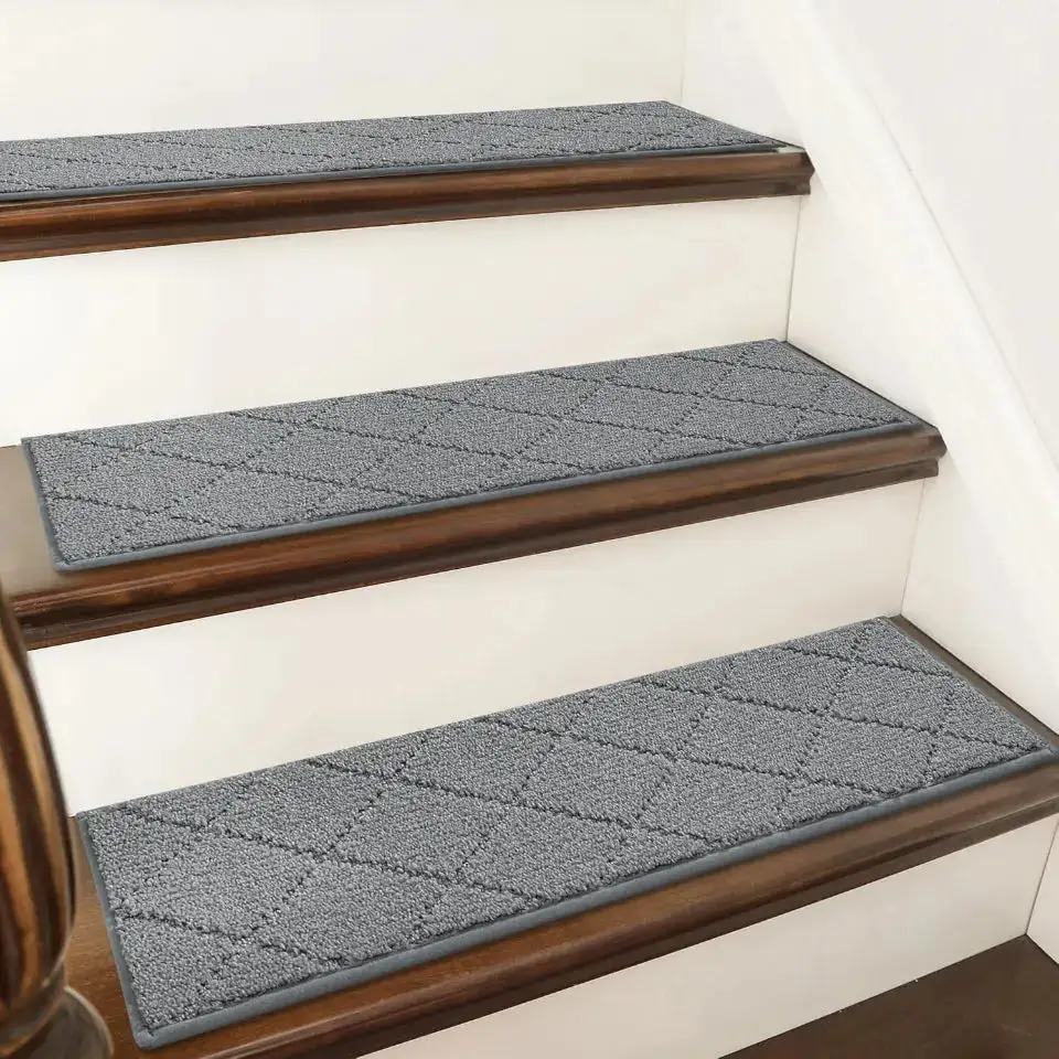 Diamond Pattern Stair Tread Set