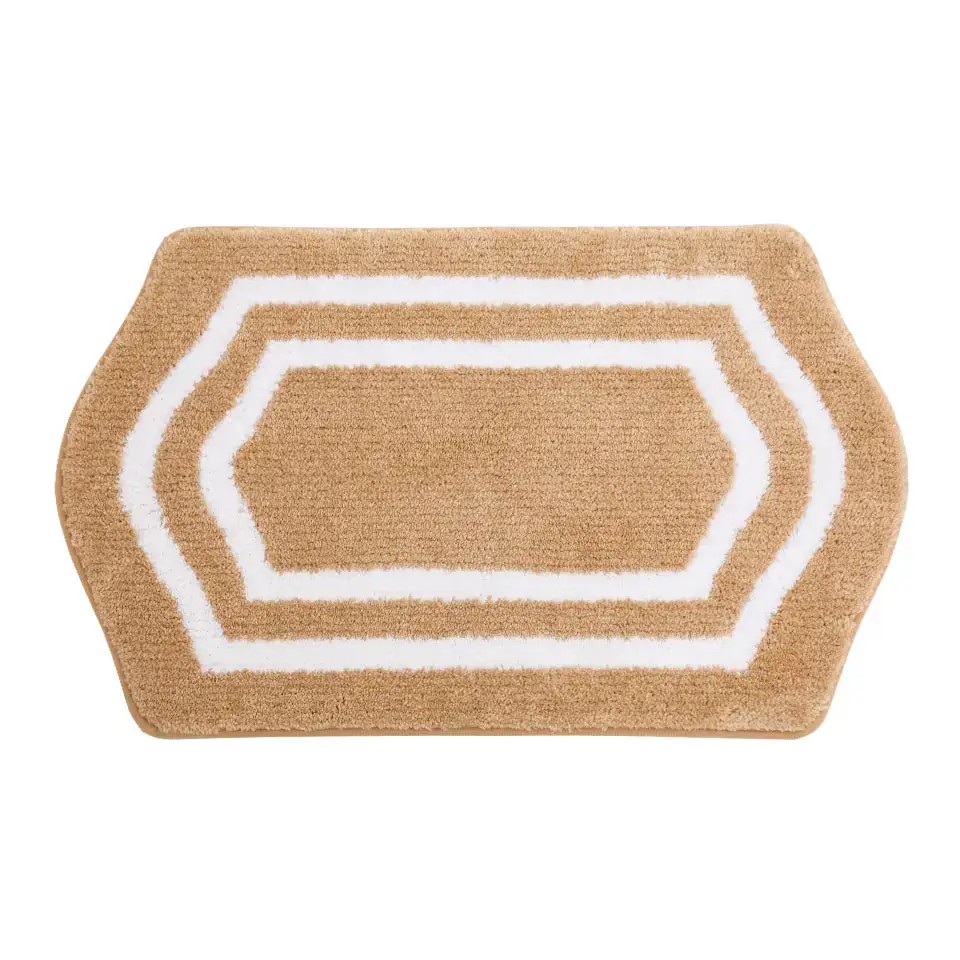 Plush Oval Bath Rug