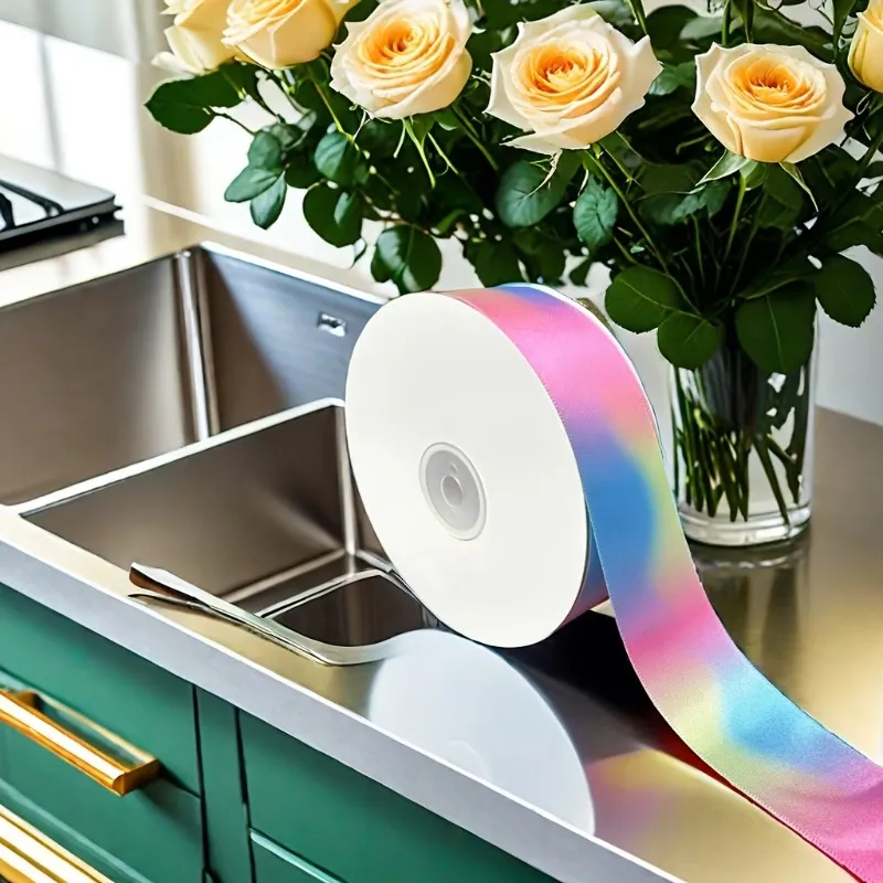 Iridescent Rainbow Decor Ribbon