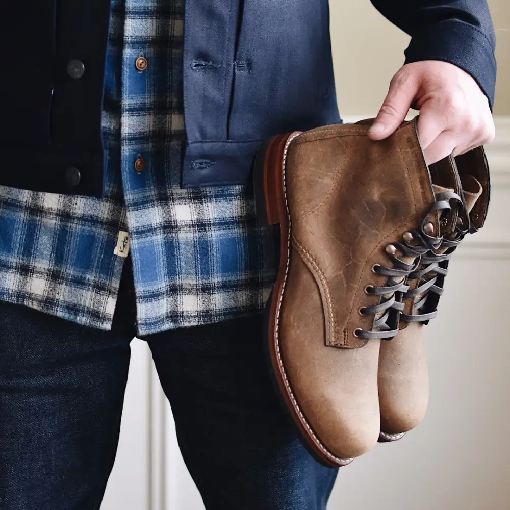Roughout Men's Ankle Boots