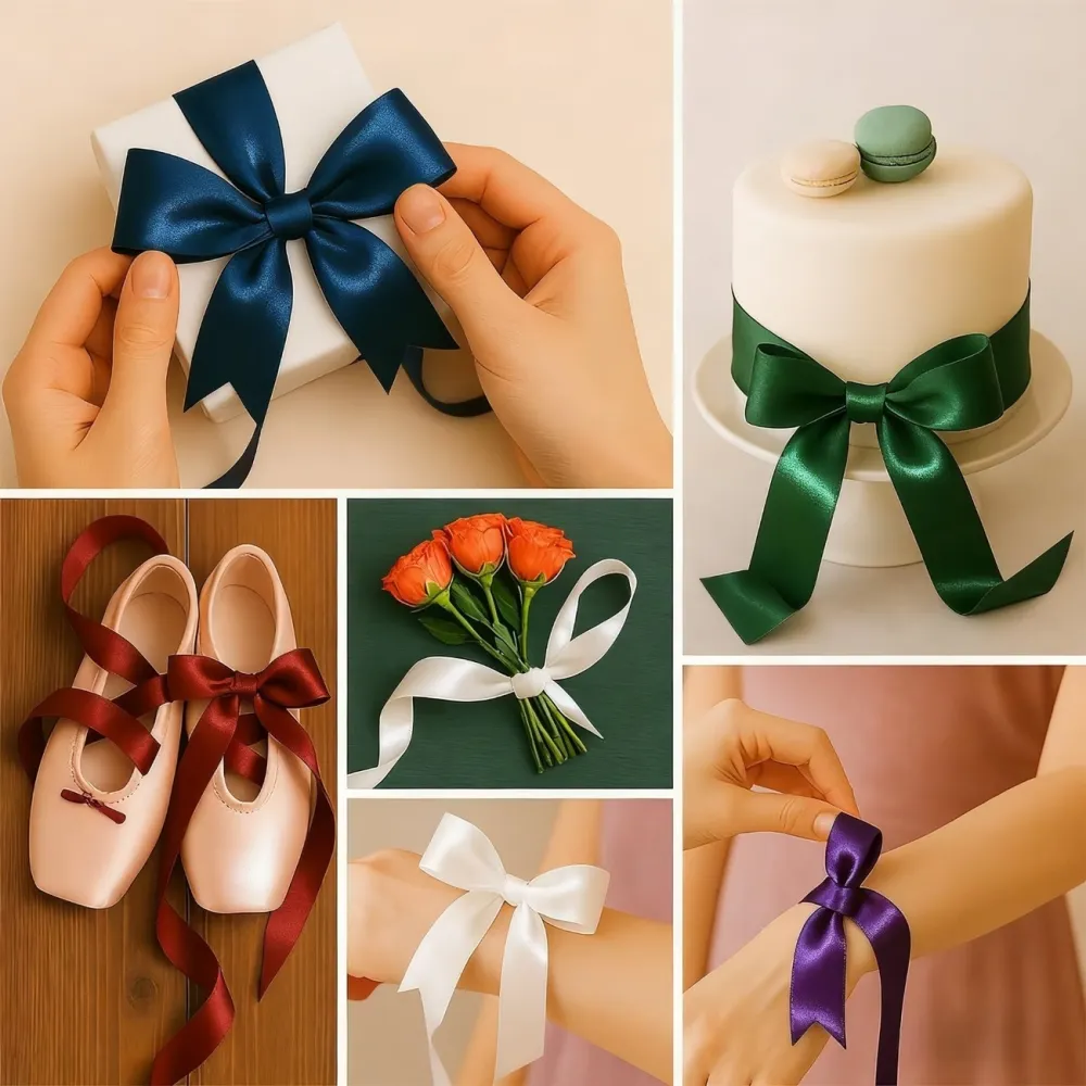 Long Satin Craft Ribbon