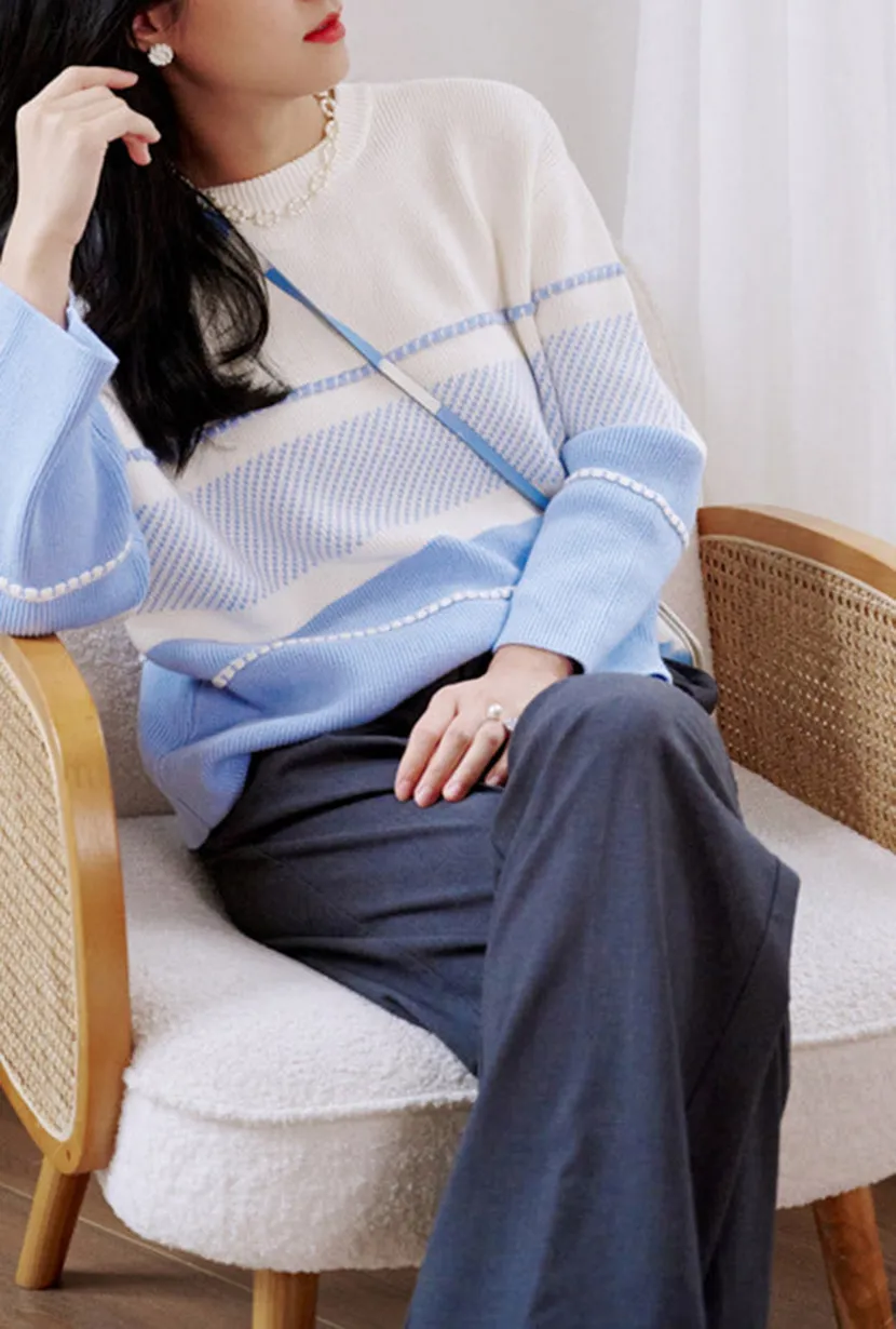 Sweater - Dusty Blue