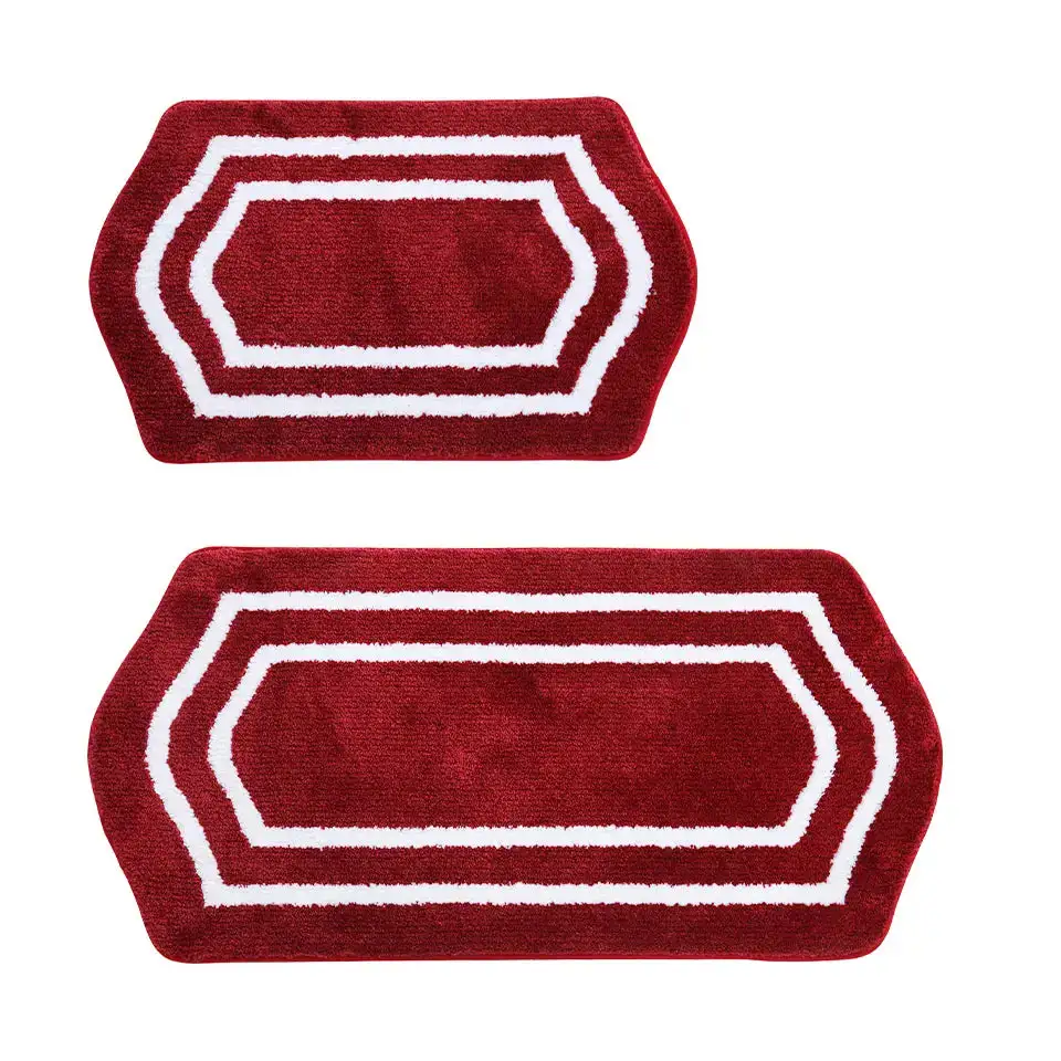 Plush Oval Bath Rug