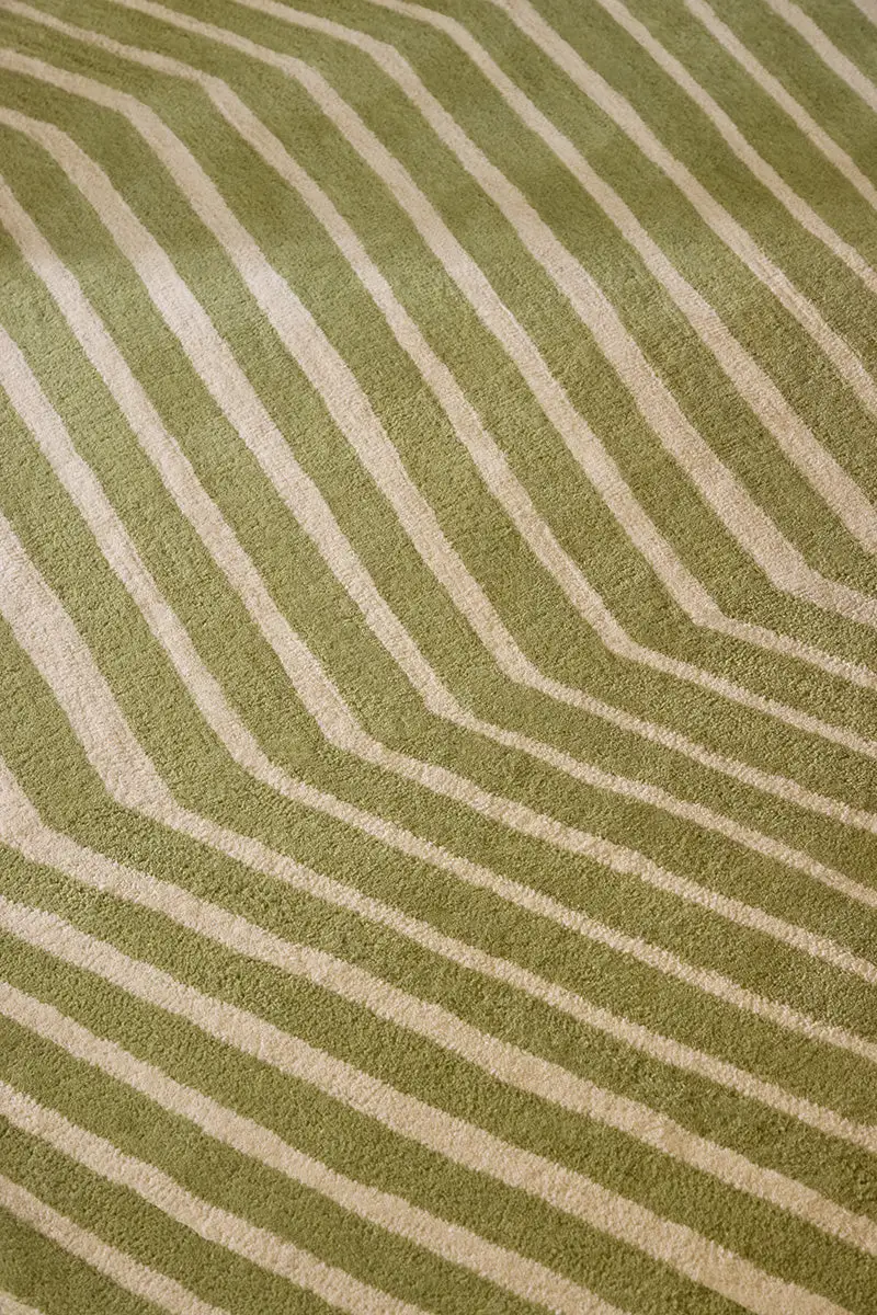 Wool Tufted Contemporary Curated Area Rug