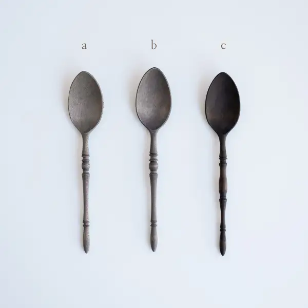 Mixed Wood Tea Spoon