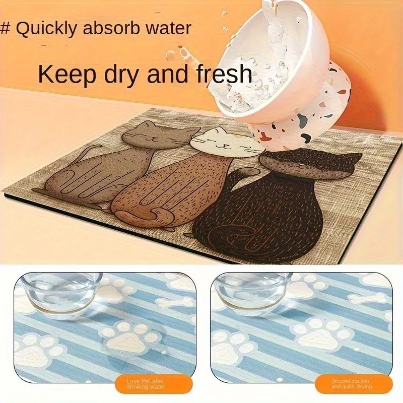 Cozy Cat Pet Feeding Mat