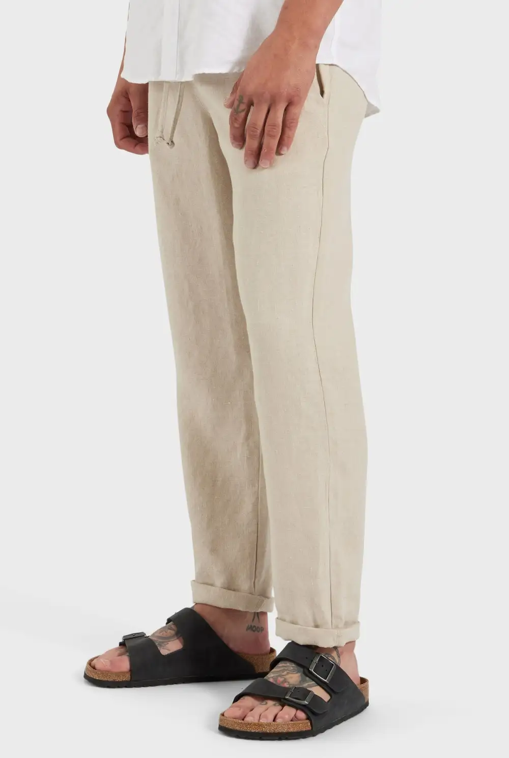 Lightweight Breathable Linen Casual Jogger Pants