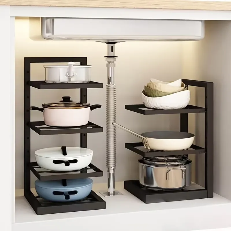 Multi-Tier Pan Storage Rack