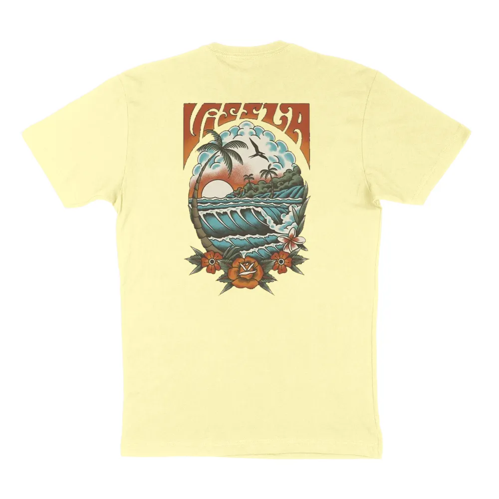 Tropical Wave Floral Graphic T-Shirt