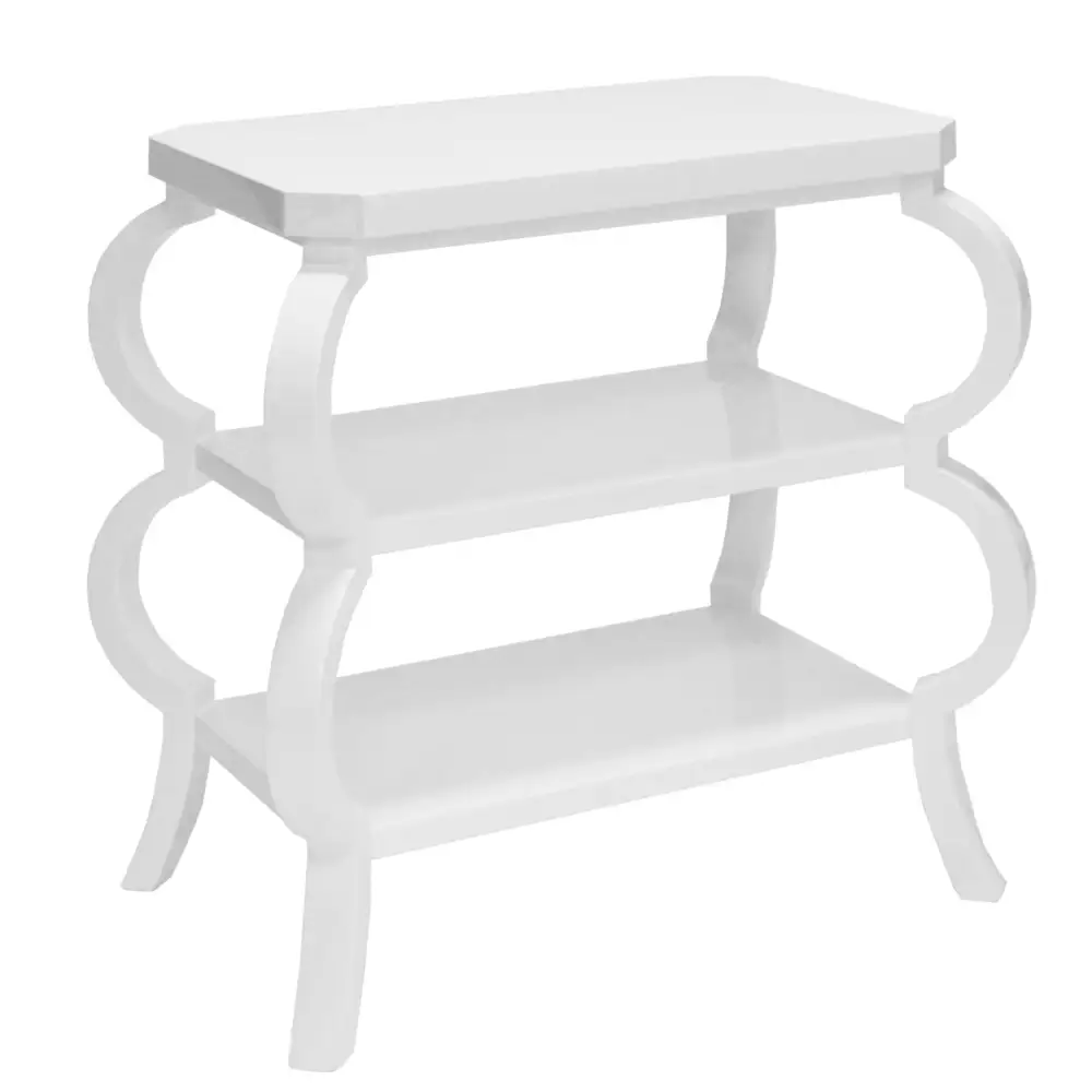 Modern Lacquered Side Table