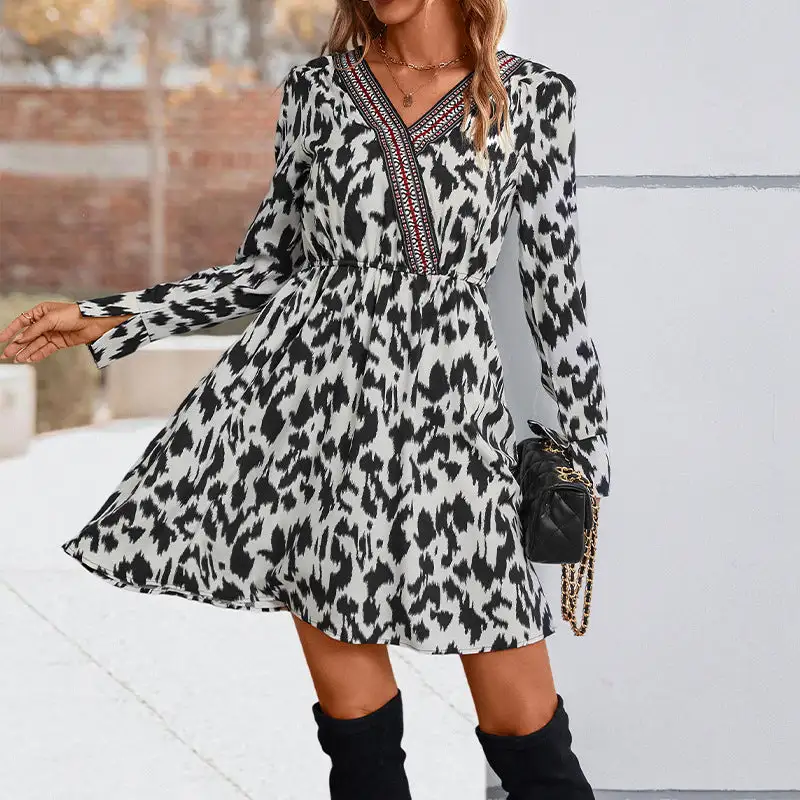 Women's Wrap Lace Dress