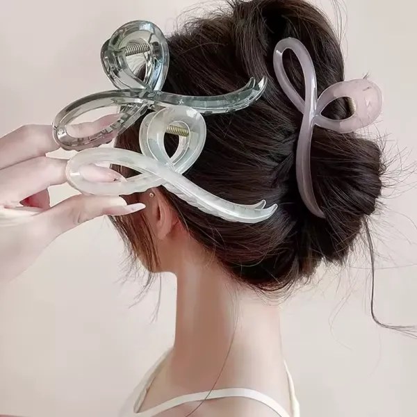 Jelly-Colored Elegant And Sweet Butterfly Hairpin For Ladies