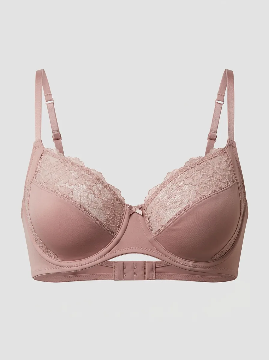 Everyday Lace Floral Core Style Women's Bra