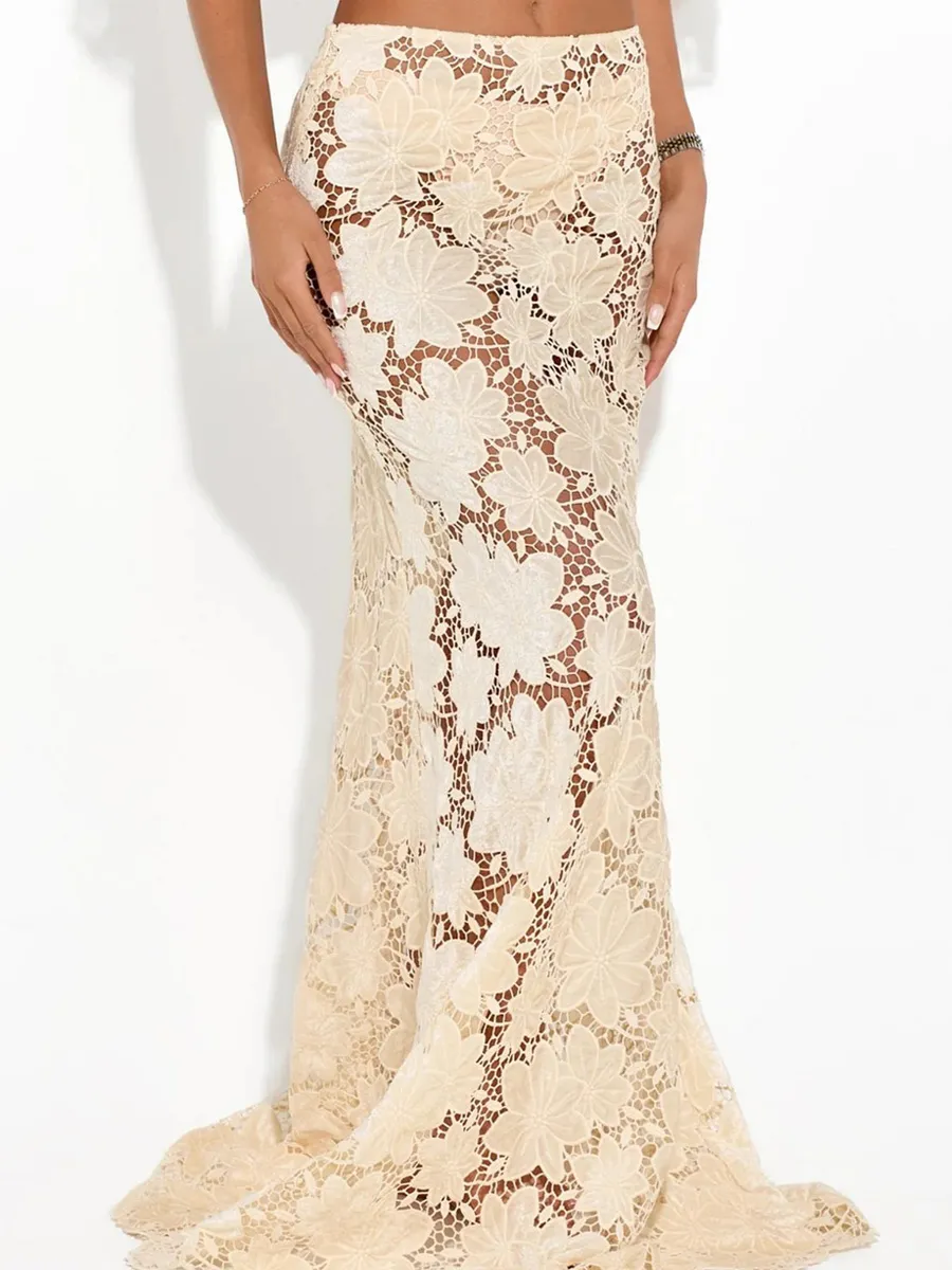 Seraphina Floral Lace Two-Piece Set