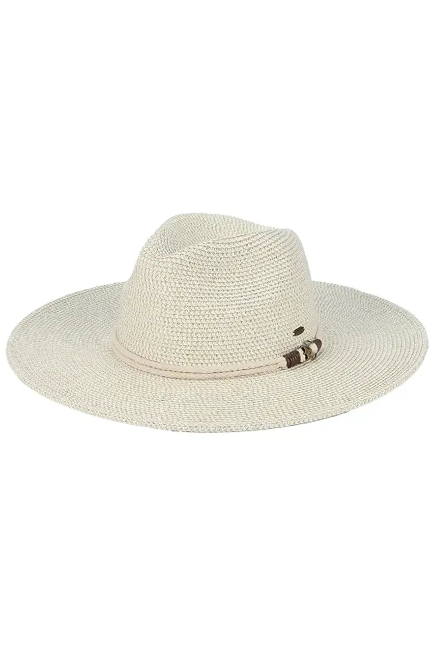 Anchor Rope Trim Band Wide Brim Sun Hat