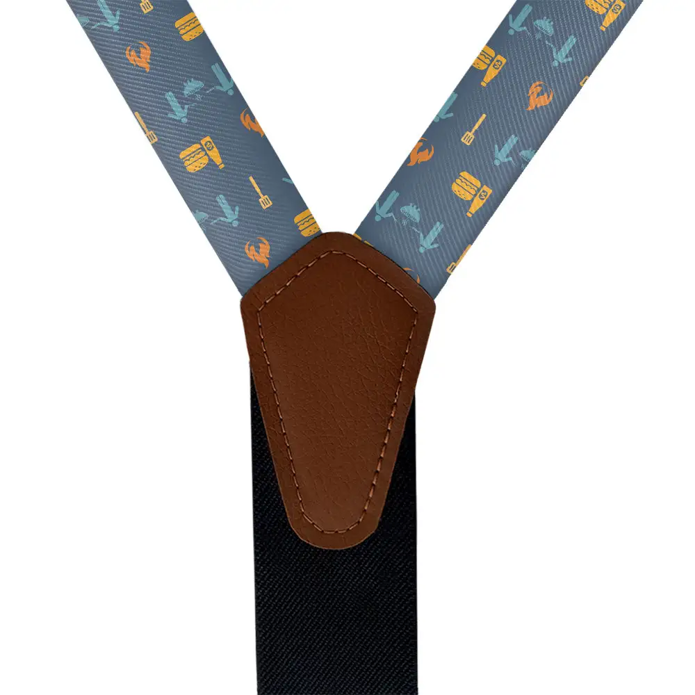 Grilling With Friends Theme Suspenders