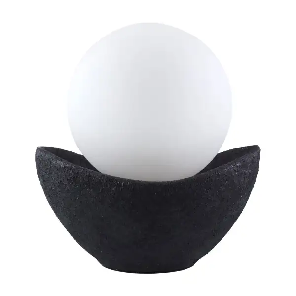 Cement Bowl Table Lamp