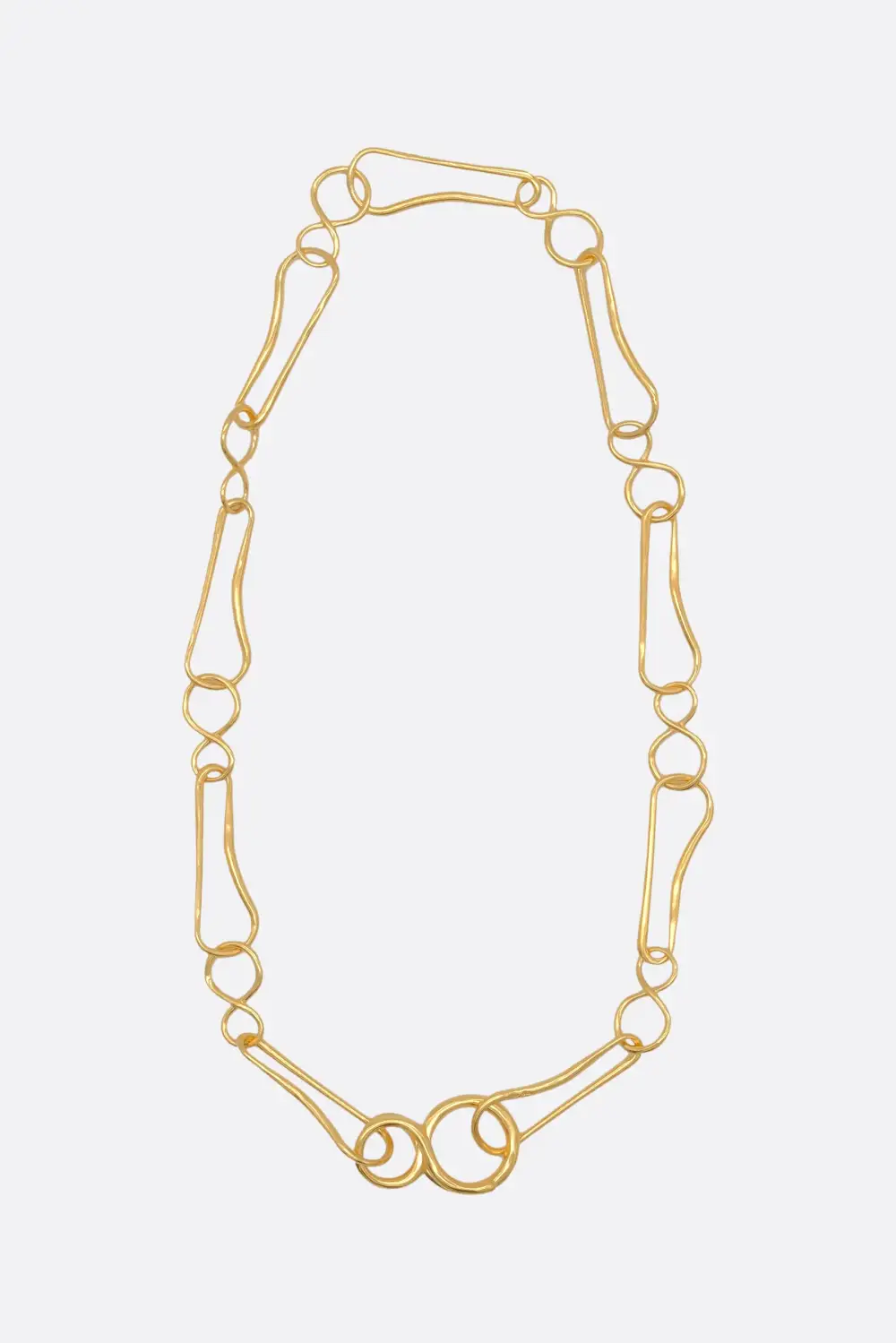 Gold Tone Silver Tone Necklace