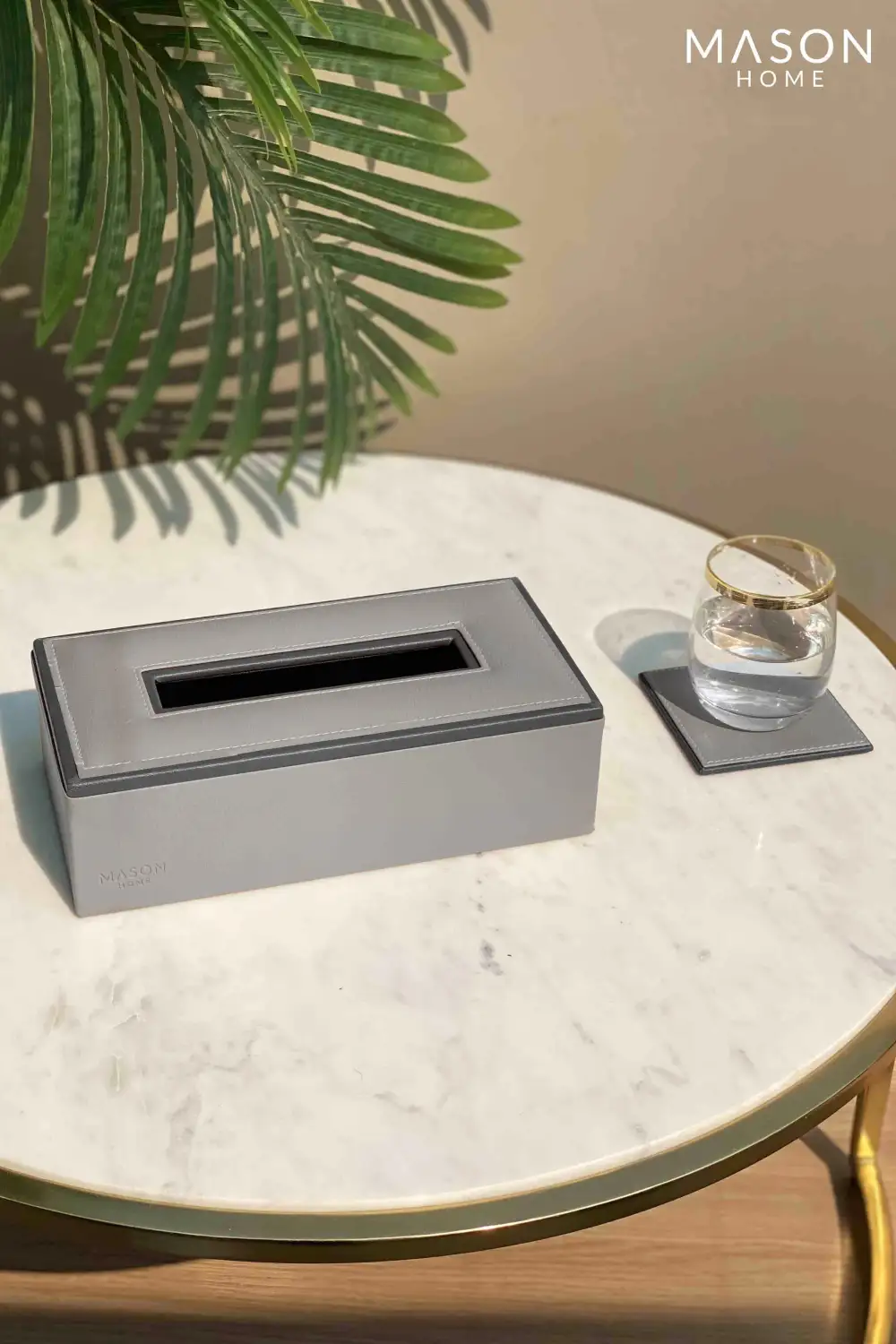Naples Grey Tissue Box
