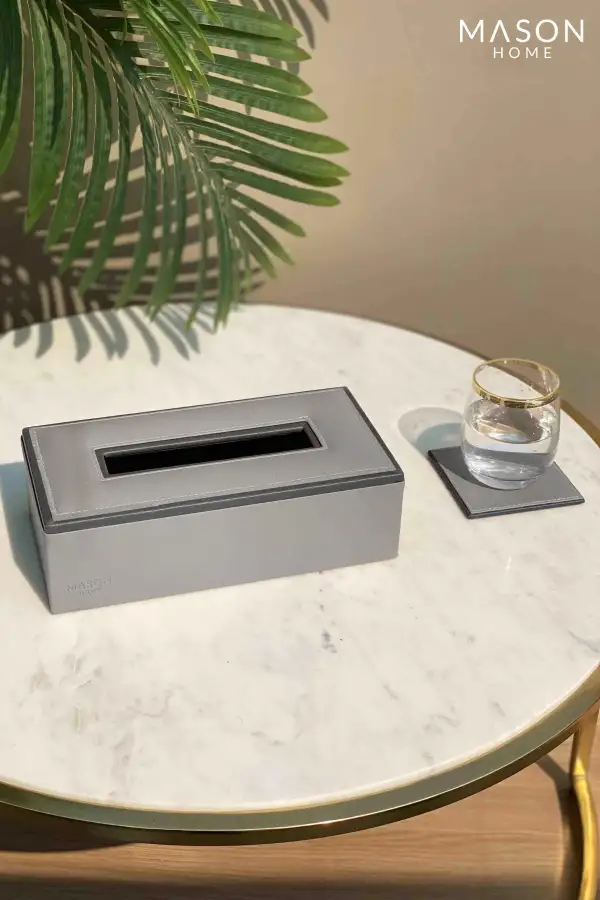 Naples Grey Tissue Box