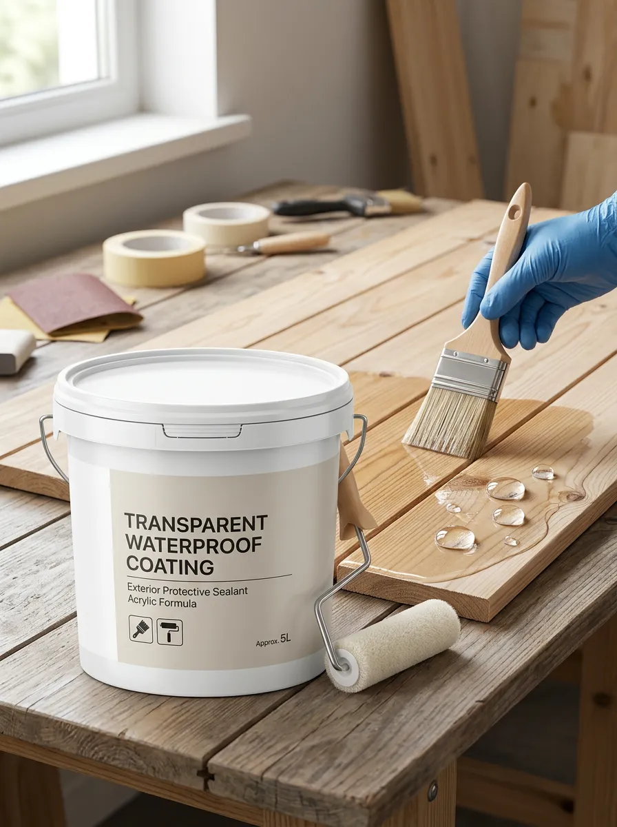 Acrylic Wood-Surface Clear Waterproof Coating