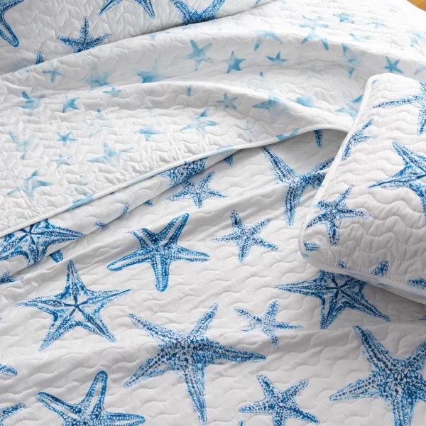 Simple Coastal Quilt Bedding Set