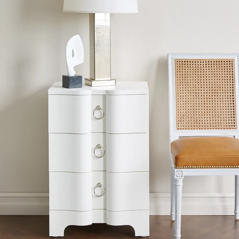 Decorative Textured Classic Side Table