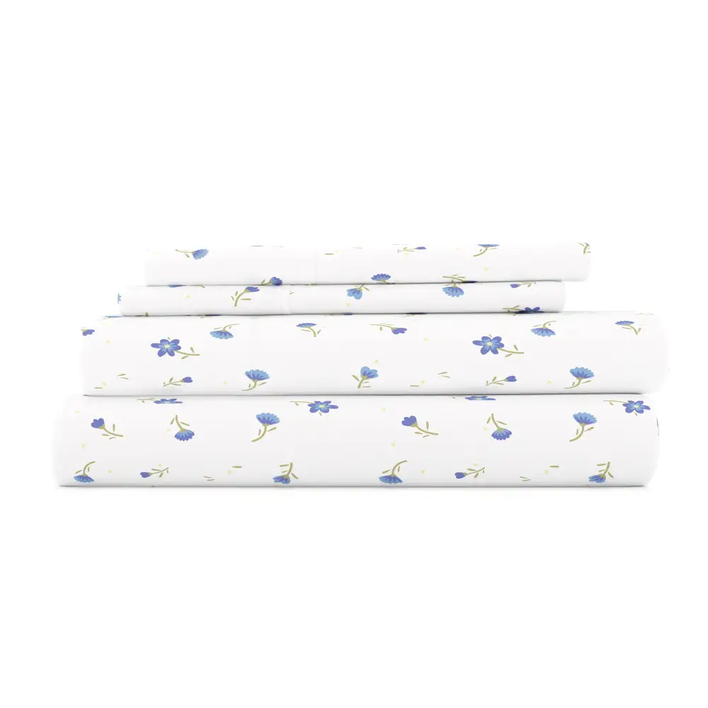 Soft Floral Pattern Sheet Set