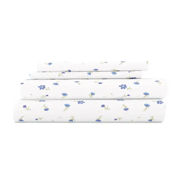 Soft Floral Pattern Sheet Set