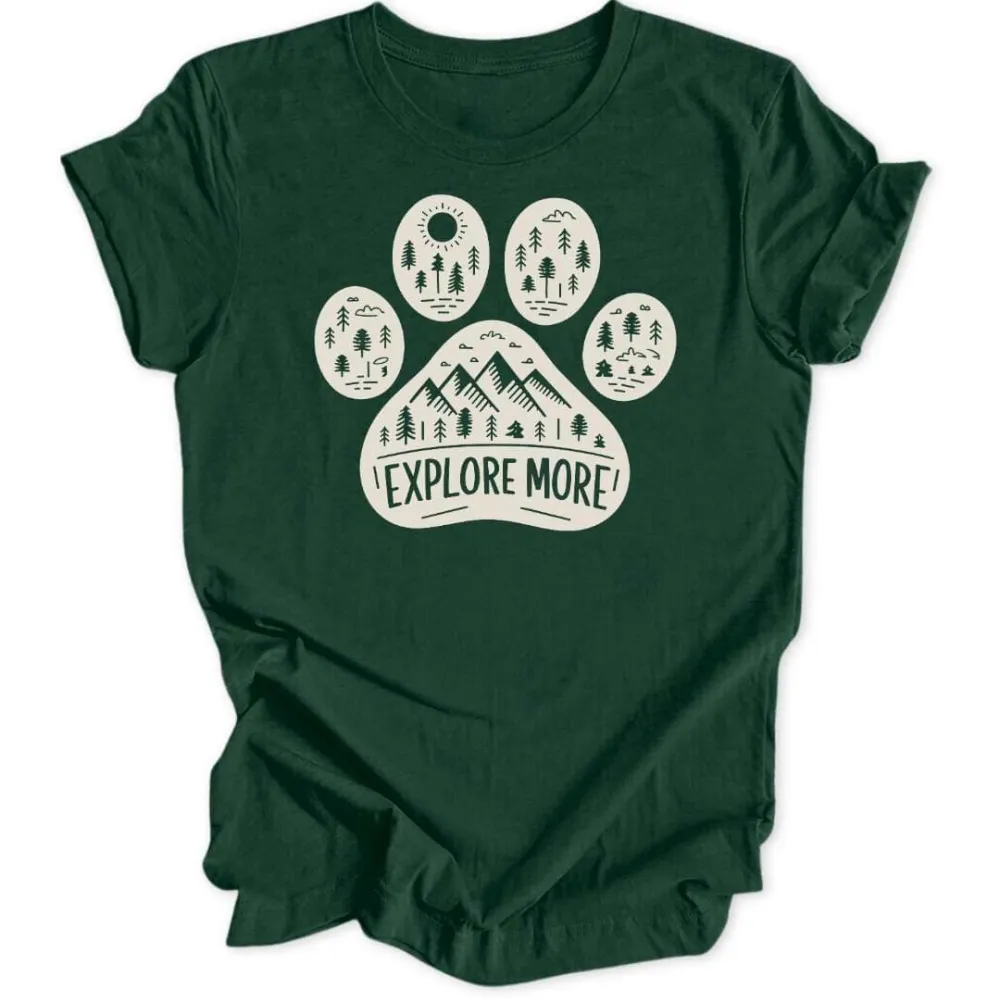 Explore Paw Women's T-Shirt