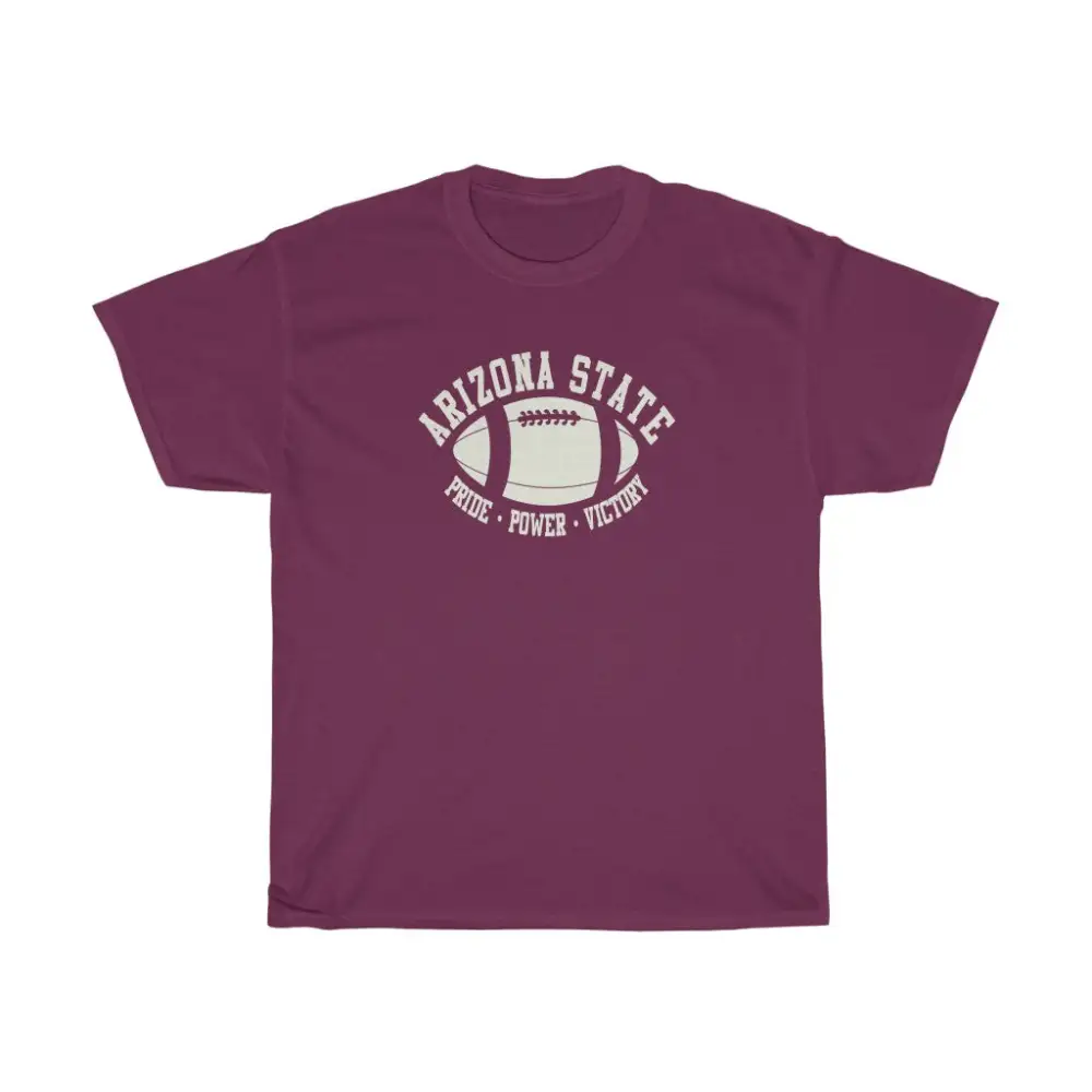 Arizona State Pride Football T-Shirt - Pride, Power, Victory
