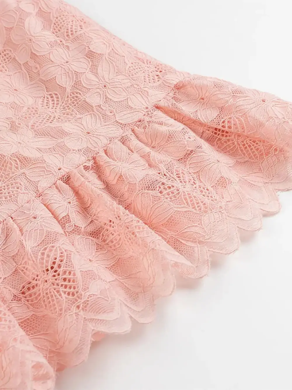 Finish Lace Mini Dress