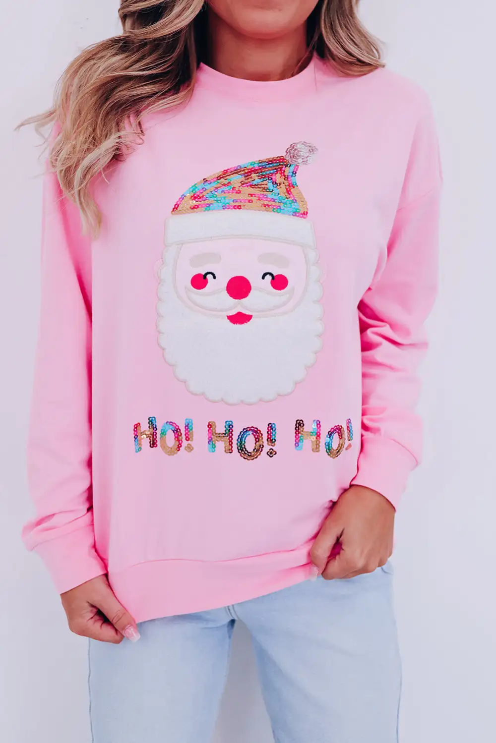 HO Sequined Claus Sweatshirt