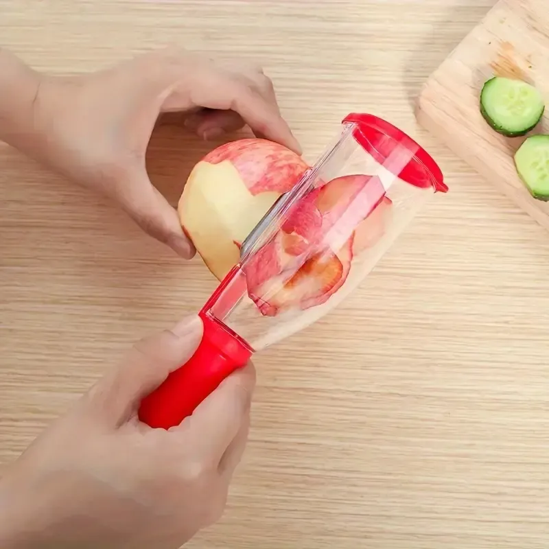 1pc Stainless Steel Multifunctional Storage Type Peeler